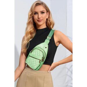 Fame Multi-Layer Zipper Crossbody Bag
